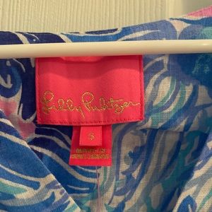 Lilly Pulitzer Astara Dress - Saltwater Blue Small